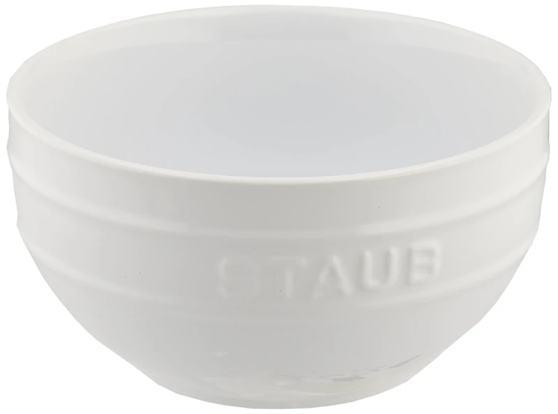 STAUB Zwilling Round Bowl 14 cm White Ceramic
