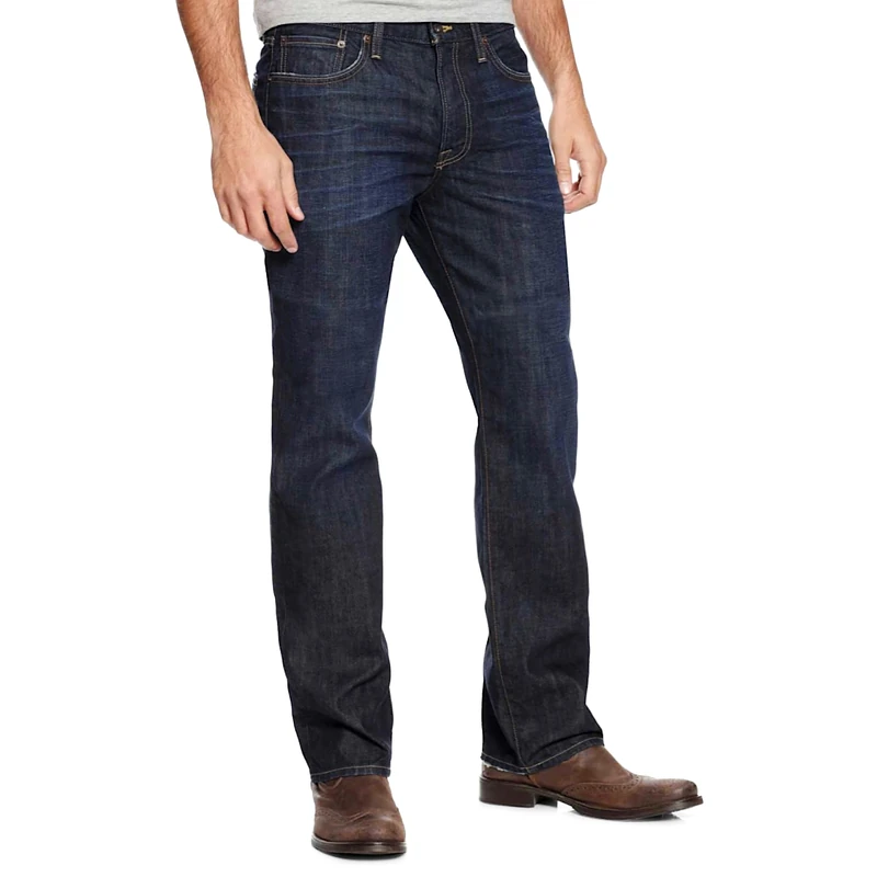 Lucky Brand Men's 181 Relaxed Straight Jean, Oceanside, 38W / 34L