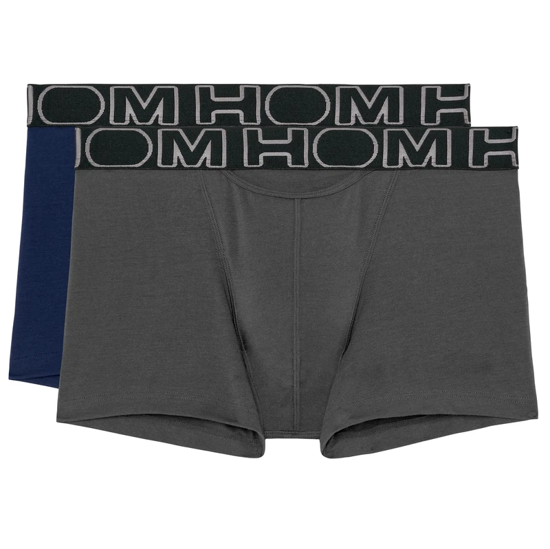 HOM, Mens, Boxerlines 2-Pack HO1 Boxer Briefs, Black, XXL