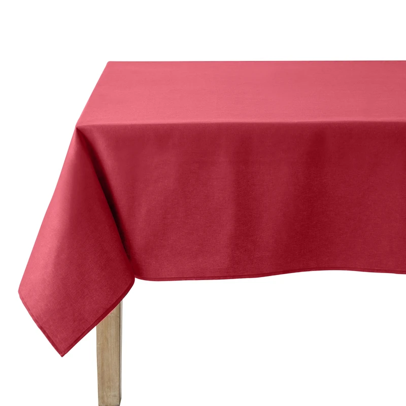Coucke 3152192095689 Hermes Plain-Coloured Rectangular Cotton Tablecloth, Cotton, Hermès, 180 x 300 x 0,03 cm