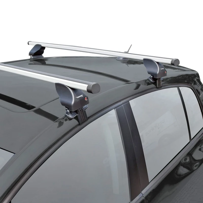 Twinny Load Roof Rack Set Aluminium A32 Compatible with Vauxhall Zafira B (for Vehicles without Roof Rails)