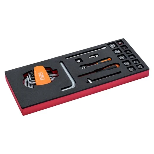 SOCKETRY 1/4" 8-19 pcs1/3 - Unid: 1