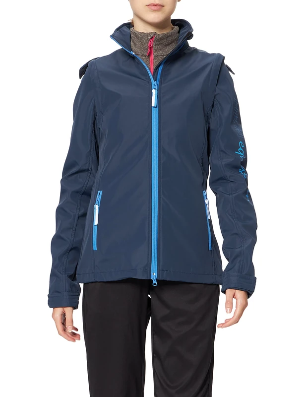 HKM Women's Regensburg, , Softshelljacke -Regensburg-, dunkelblau - 6900