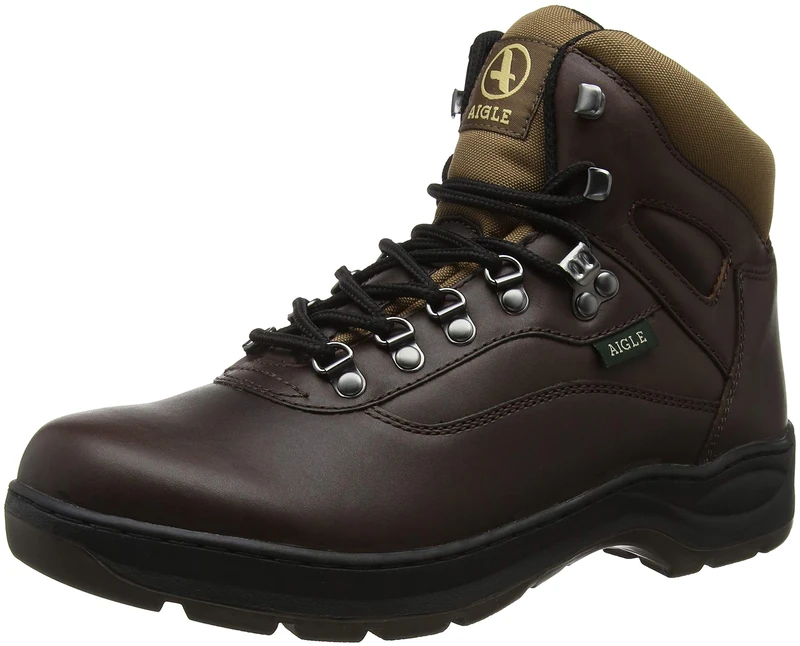 Aigle Men's Picardie Work Boots, Brown (Marron 001), 5.5 UK