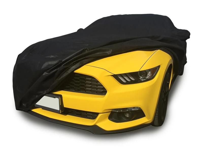 Xtrashield Custom Fit 2015-2019 Ford Mustang Car Cover Black Covers