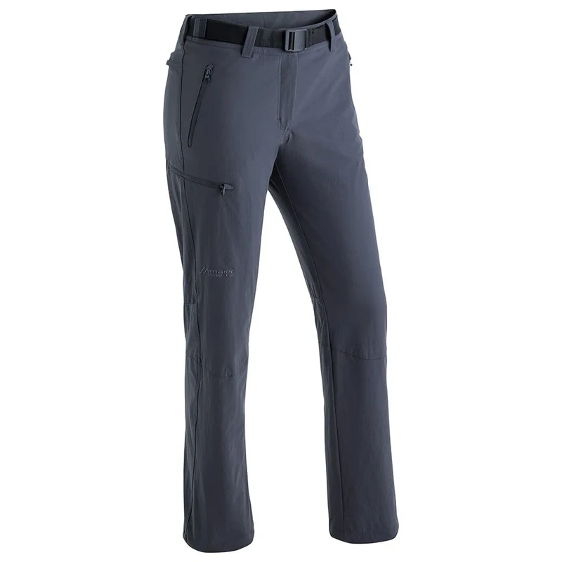 maier sports Rechberg, Women's Hiking Trousers, Water-Repellent Outdoor Trousers for Trekking and Hiking, PFC-Free, mSTRETCH pro 4 & dryprotec Graphite