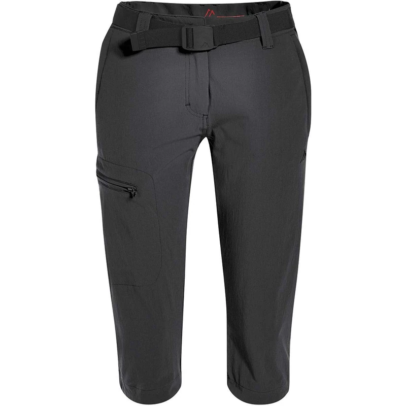 Maier Sports Inara Slim 3/4, Women's Hiking Trousers, Water-Repellent Three-Quarter-Length Trousers for Trekking and Hiking, Close-Fitting Cut, PFC-Free, mSTRETCH pro 4 & dryprotec