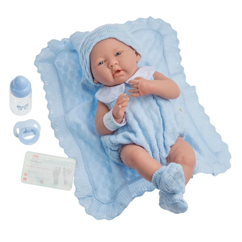 JC Toys - La Newborn Baby Doll, Blue (18054)