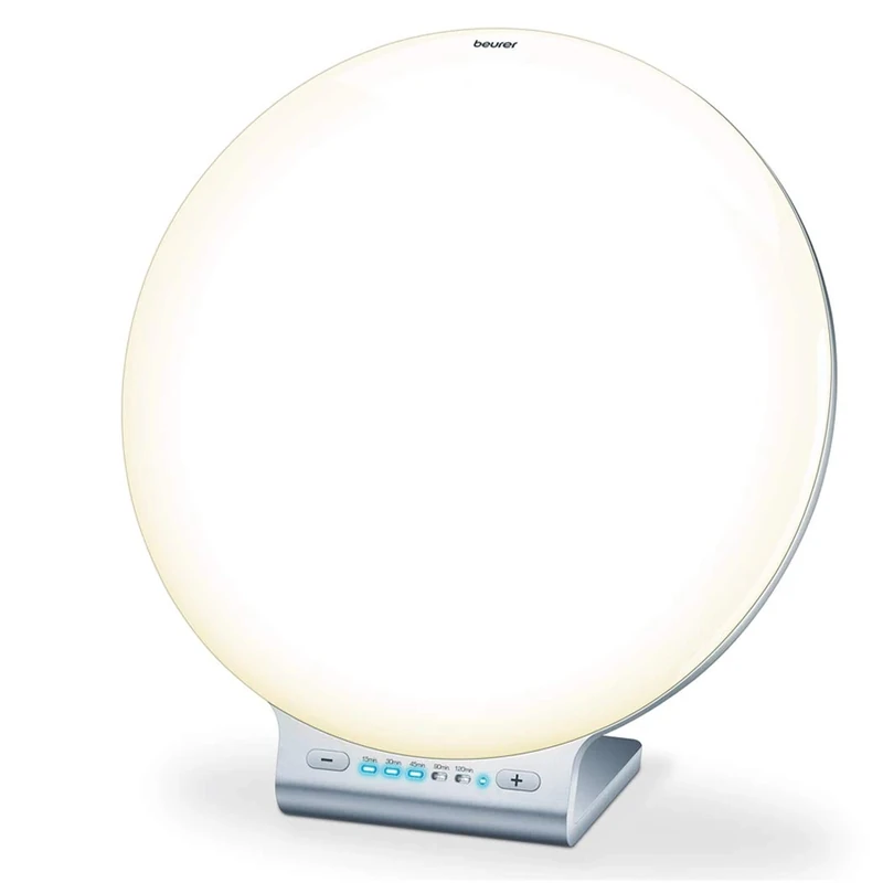 Beurer TL100UK Daylight Therapy Lamp And Mood Light - Helps Combat Seasonal Affective Disorder - 10,000 Lux - Bluetooth Smart SAD Lamp - Colour-Changing LED Light Therapy - 10 Brightness Levels