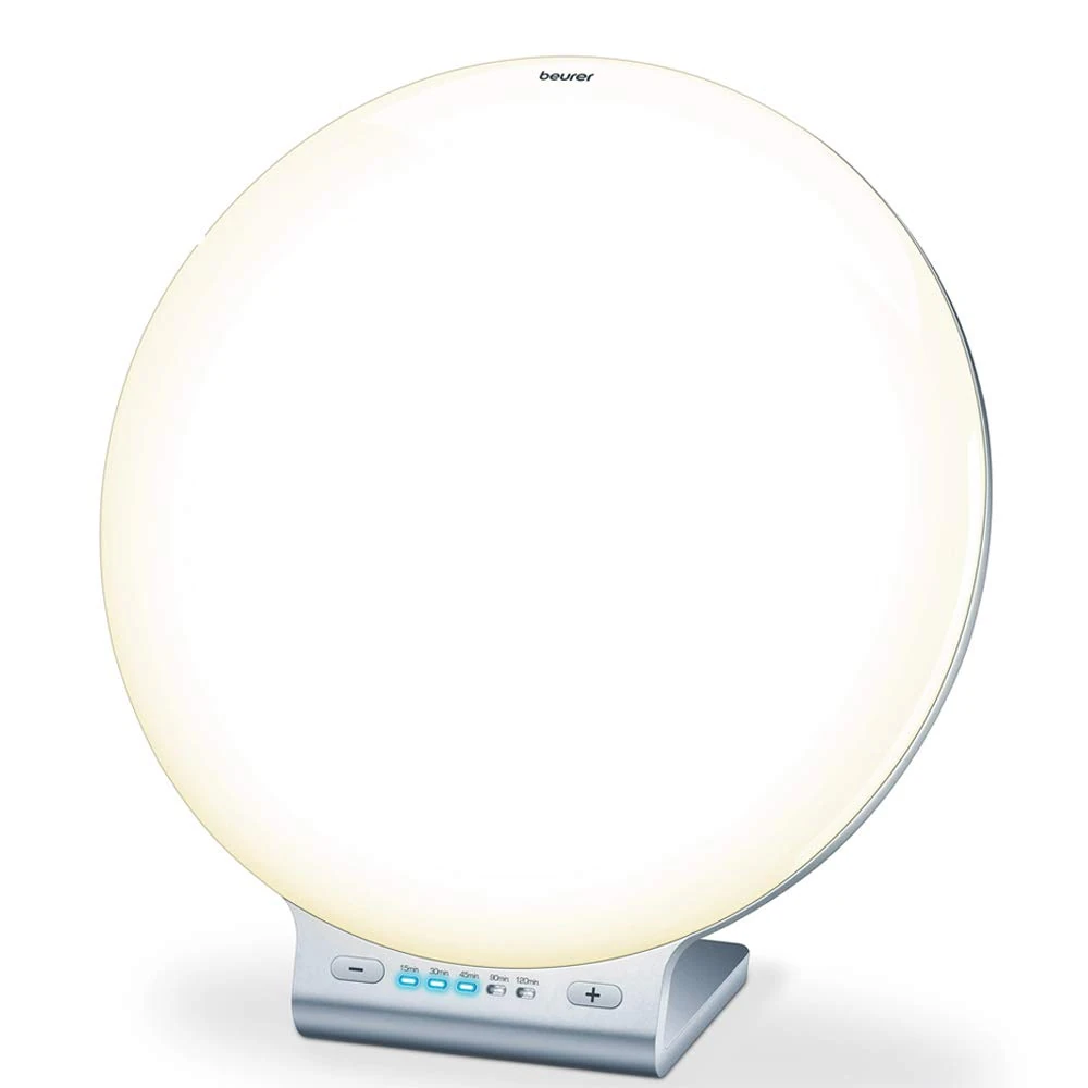 Beurer TL70 LED SAD Lamp | Helps Combat Seasonal affective Disorder | 10,000 lux | Table-top Daylight lamp | Slim Design | UV-Free LED Light Therapy | Medically Certified, White