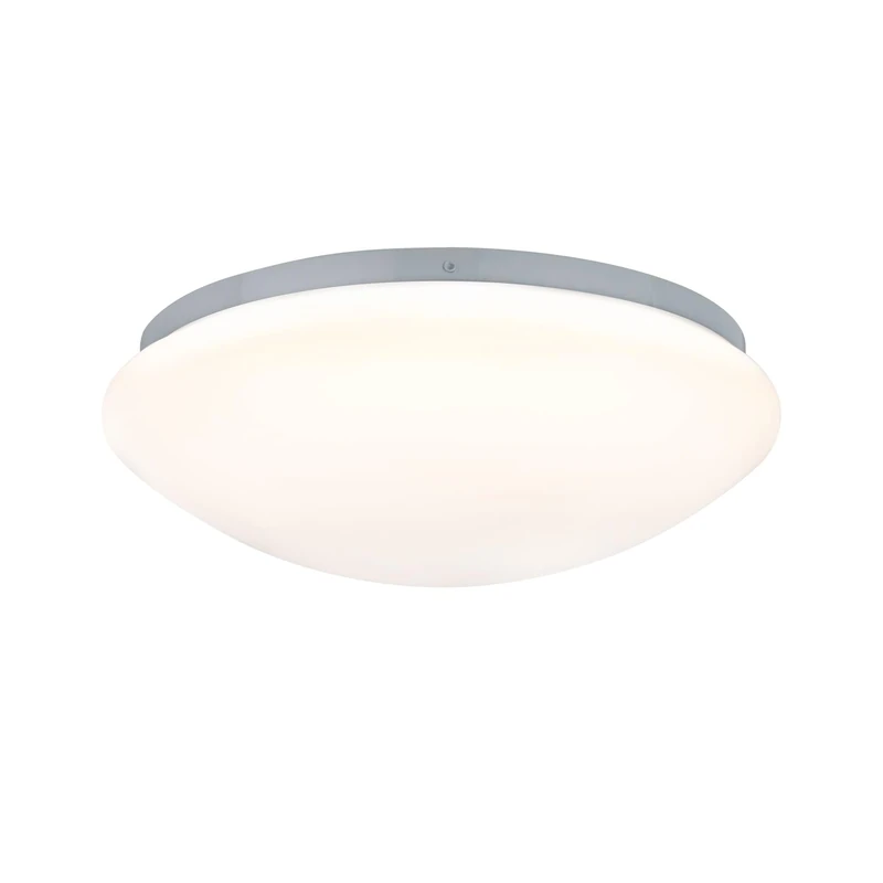 Paulmann 70722 LED ceiling luminaire Leonis HF-Sensor 270mm IP44 warm white rnd. incl. 1x9.5w ceil. lamp white liv. room lamp plastic hall lamp 2700K