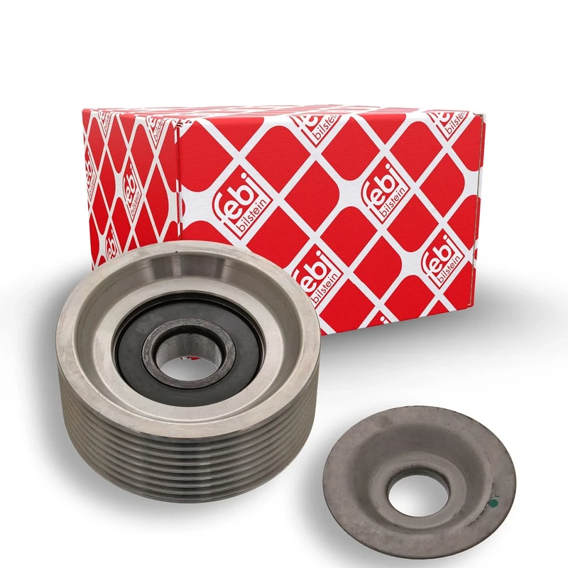 febi bilstein 47136 Idler Pulley for auxiliary belt, pack of one