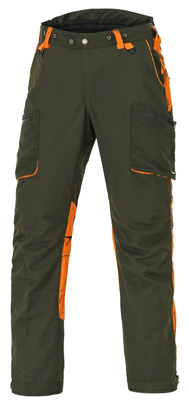 Pinewood Men's Wolf, Men, Trousers, Wolf Hose, Moosgrün/Realtree AP Blaze HD