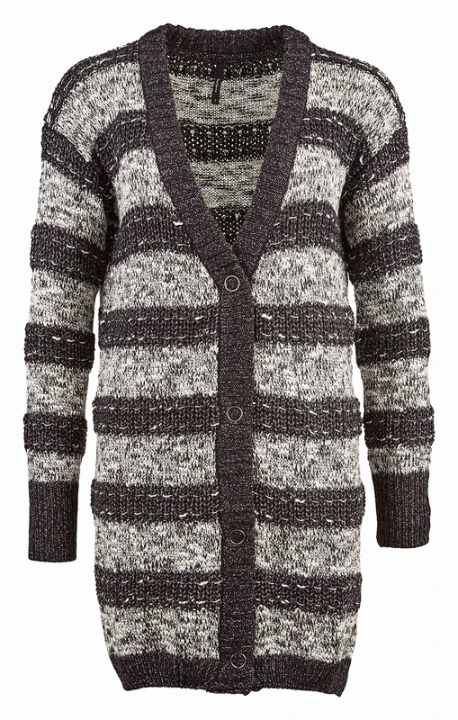 Pepe Jeans Women's Justine Cardigan, Black (Black 999), 36 (Manufacturer size: X-Small)