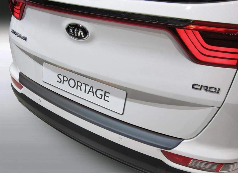 RGM ABS Rear bumper protector compatible with Kia Sportage IV 2016-2018 Black
