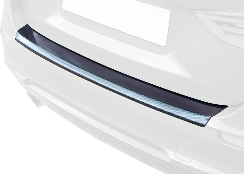 RGM ABS Rear bumper protector compatible with Mazda 3 5-doors 2013-2019 Carbon Look