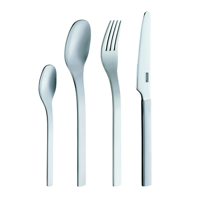BODUM Barcelona Cutlery Set, Stainless Steel, 48-Piece