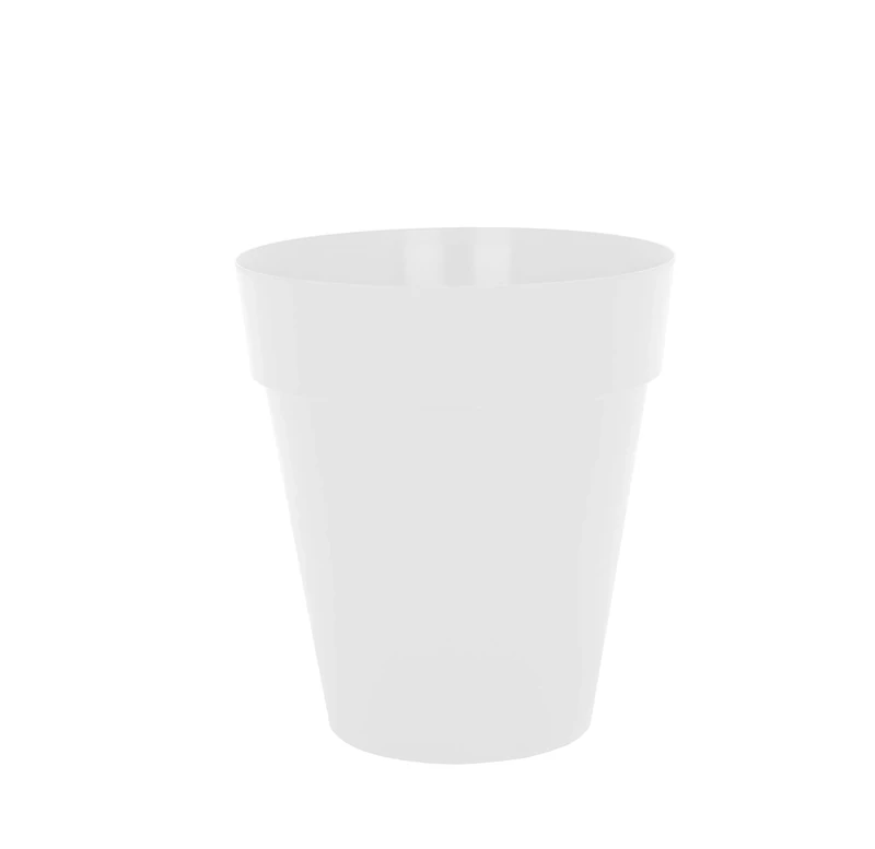 Artevasi Capri High, High round plastic pot, 56cm, color: White