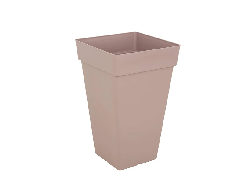 Artevasi Capri Square High Pot 65 cm Taupe