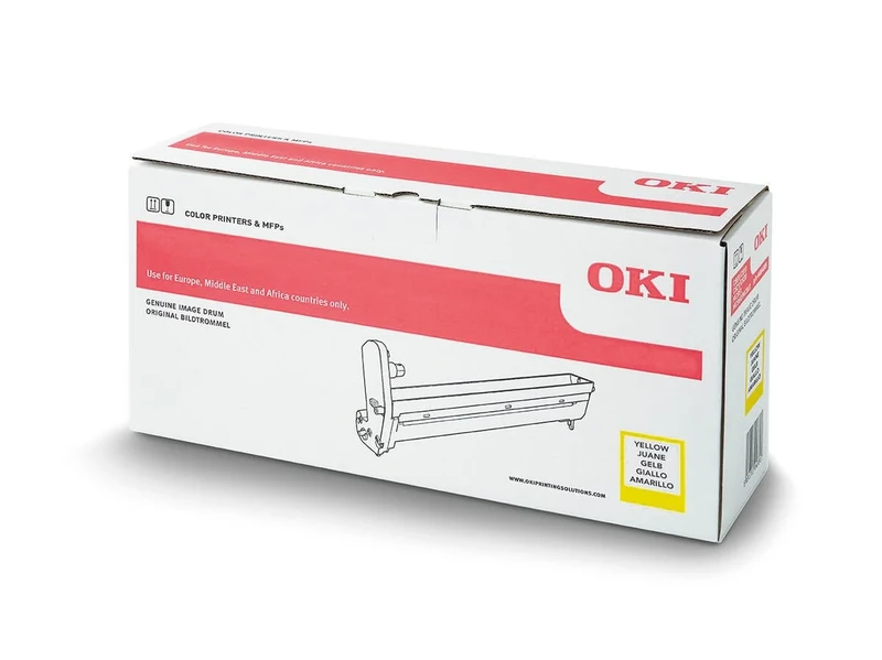 OKI 44844473 30000 Pages Yellow – Printer Drum (ES8453/ES8473, 30000 Pages, Yellow, OKI)