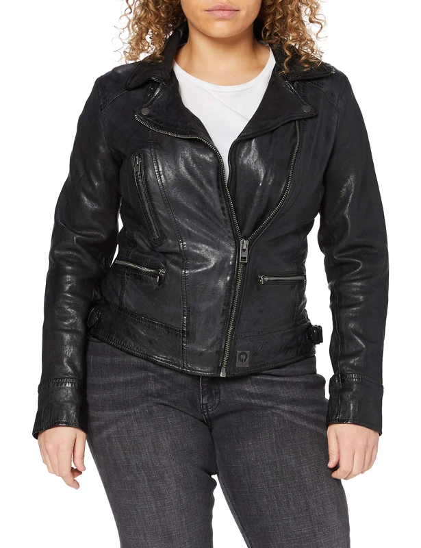Oakwood Women's 62065 Jacket, Black (Black), XS