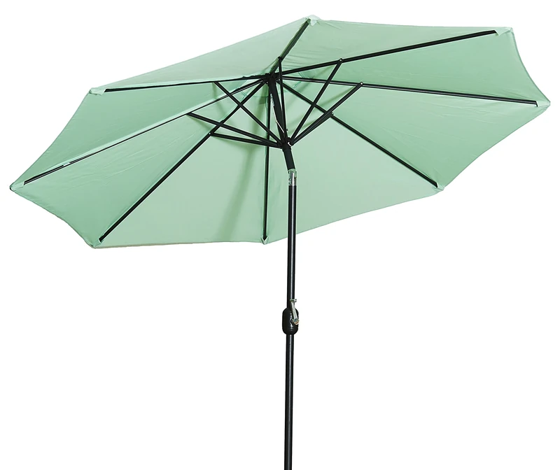 Garden Joy parasol, diameter 270 cm, UV 50, 270 x 270 x 245 cm, green, 4900-1000-113