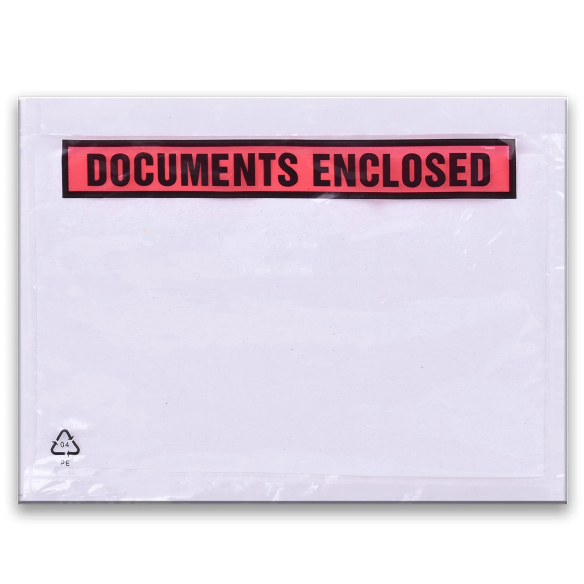 Triplast 3000 x A5 Printed Document Enclosed Wallet (225 x 165 mm) | Peel & Seal Clear Plastic Envelopes/Sleeves/Pockets/Wallets | Attach Invoices, Packing Lists & Delivery Notes to Parcels