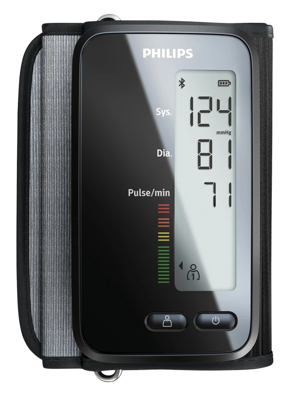 Philips DL8760/01 Upper Arm Blood Pressure Monitor with App Connectivity (Only for Germany)