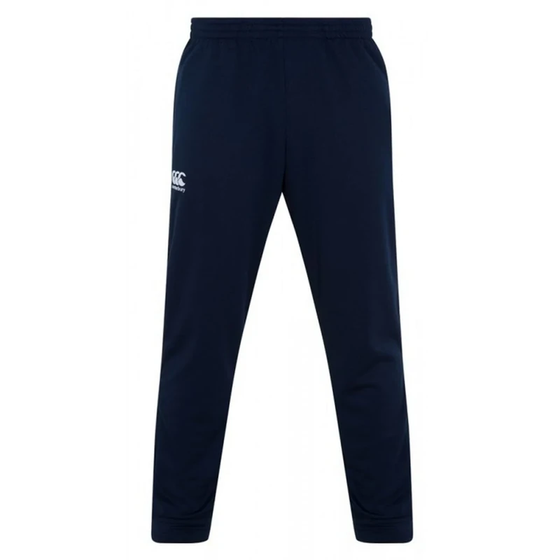 Canterbury Men's Stretch Tapered Poly-Knit Pants | Lightweight Joggers Track Pants, Navy, 4XL