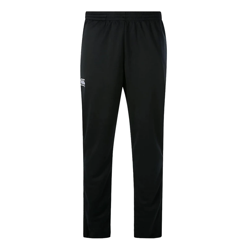 Canterbury Men's Stretch Tapered Poly Knit Pants - Black 4XL