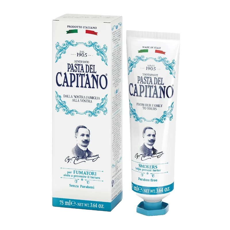 Pasta del Capitano 1905 Toothpaste for Smokers, 75 ml - Image 1