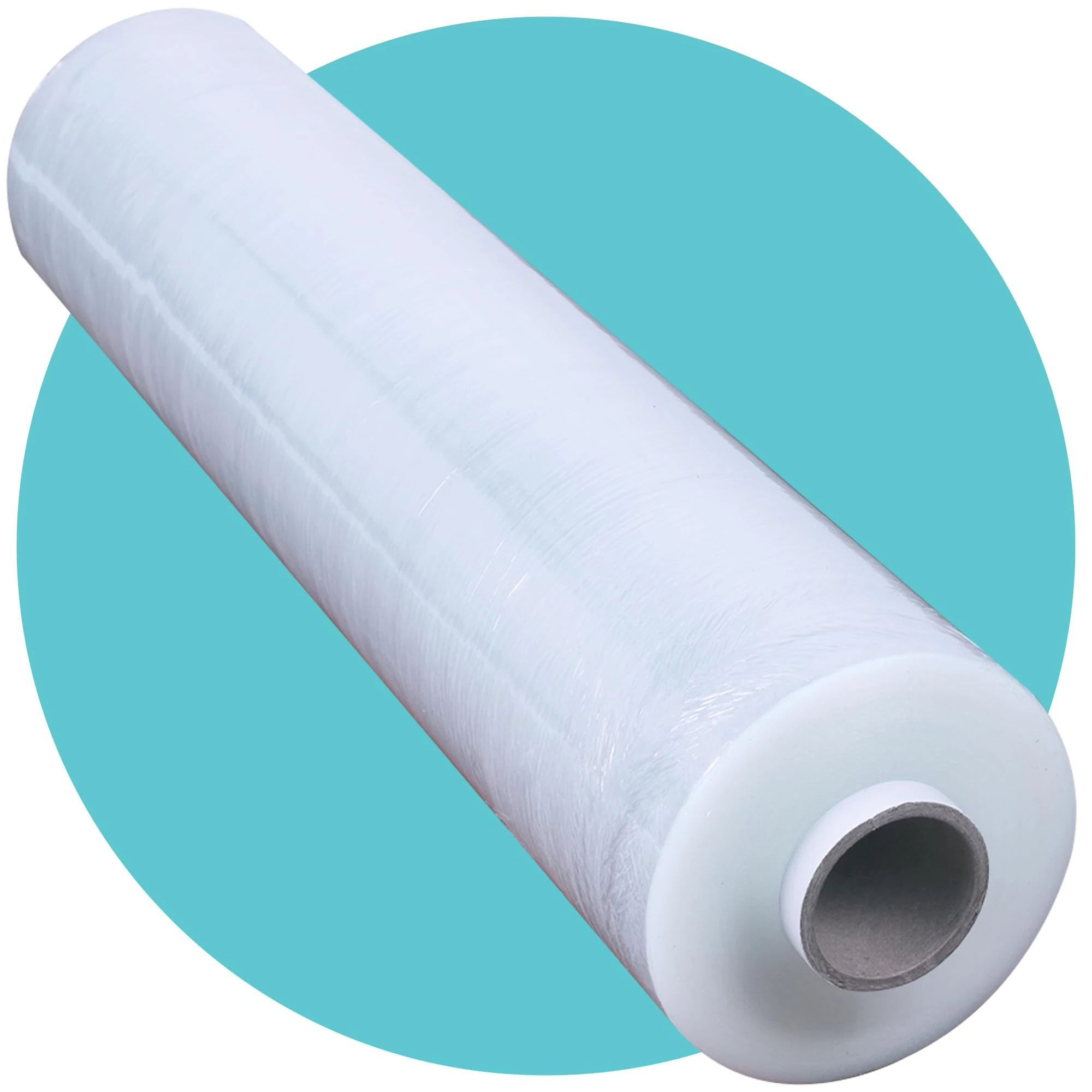 Triplast Pallet Stretch Wrap Roll (400mm x 250m) - Pick Qty & Colour - Heavy Duty Plastic Luggage Shrink Wrap & Strong Industrial Cling Film for Removals & Warehouse Packaging Use (Clear, 1 Roll)