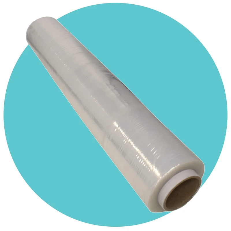 Triplast 500mm Heavy Duty Clear Pallet Stretch Wrap - Extra Long Rolls, Standard Core, 25mu Thick - Plastic Shrink Wrap & Industrial Cling Film for Removals & Warehouse Packaging Use (12 Rolls)