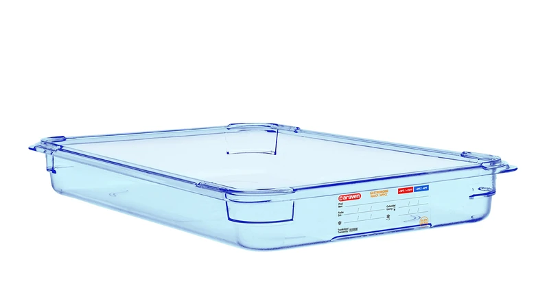 Araven ABS (BPA Free) Blue Container - GN 1/1 65mm