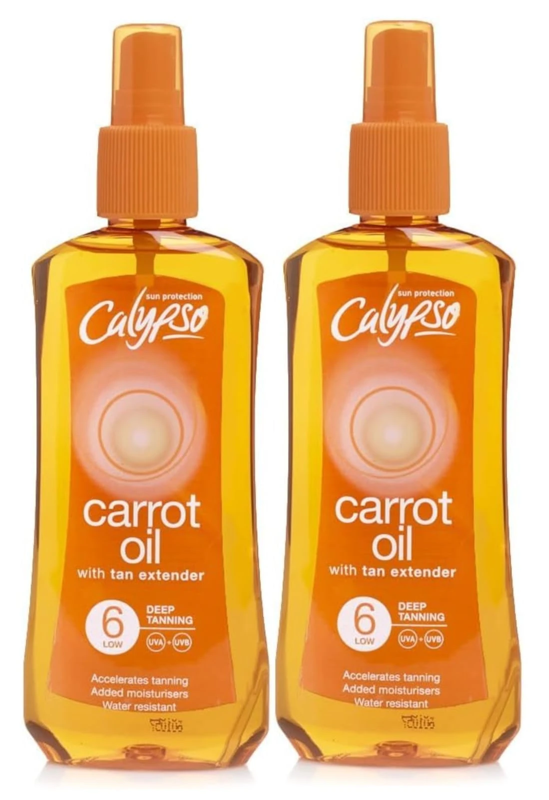 Calypso CARROT OIL GEL Deep Tanning Low Spray 200ml (2)