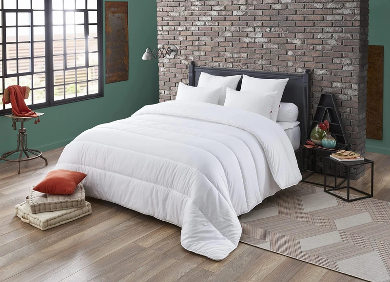 Dodo 29442 Arizona Light Duvet Polyester, White, White, 260 x 240 cm