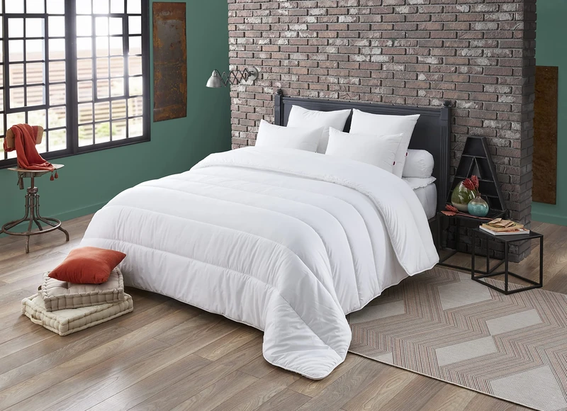 Dodo 29443 Arizona Warm Polyester Duvet, White, White, 240 x 220 cm