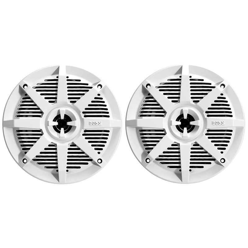 BOSS Audio Systems MR52W 150 Watt Per Pair, 5.25 Inch, Full Range, 2 Way Weatherproof Marine Speakers Sold in Pairs