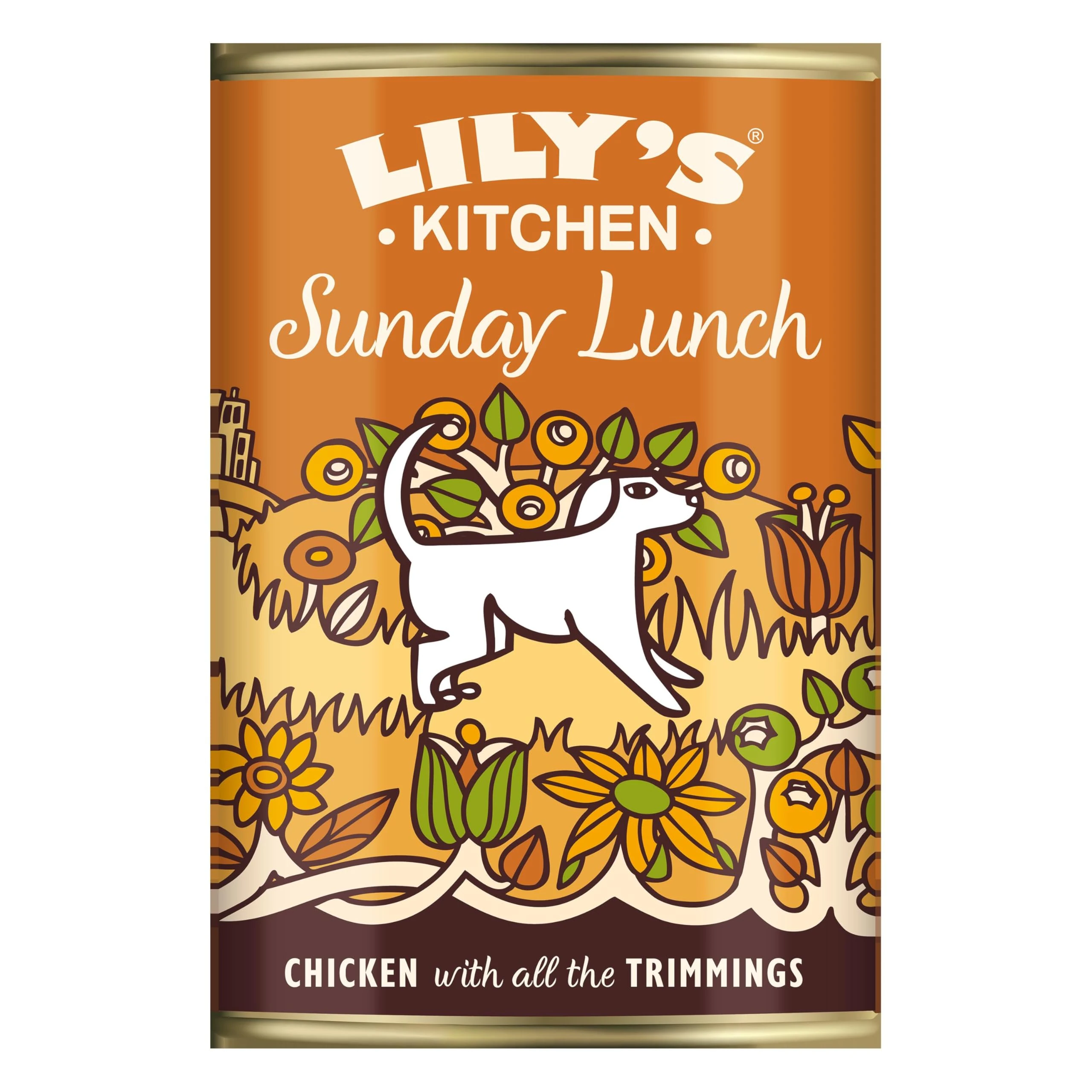 Lily's Kitchen Natural Adult Wet Dog Food Tin Sunday Lunch Grain-Free Recipe 6 x 400g