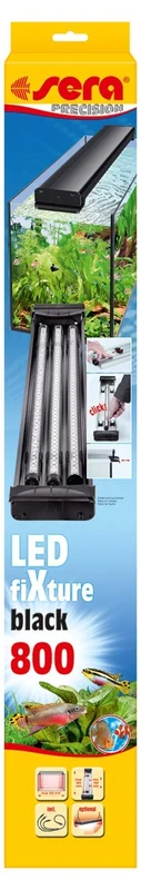 sera LED Fixture 800 Black - Attachment Lamp for LED Tubes