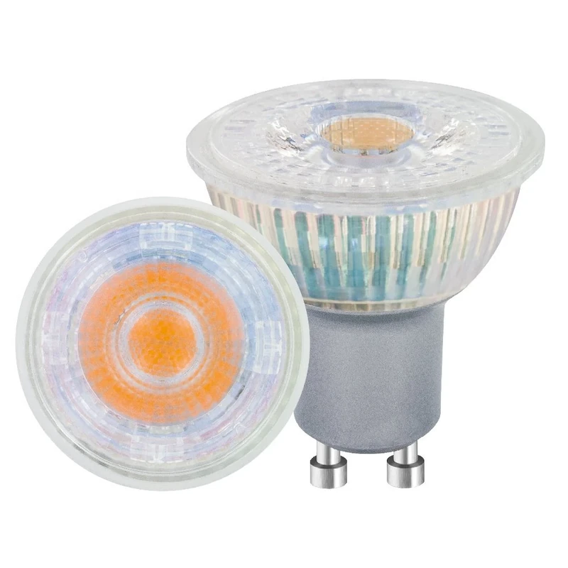 Sure LED Non-Dimmable Bulb with Warm Light (Glass, GU10, 4.W, 2700 K, 375 lm) - Pack of 40
