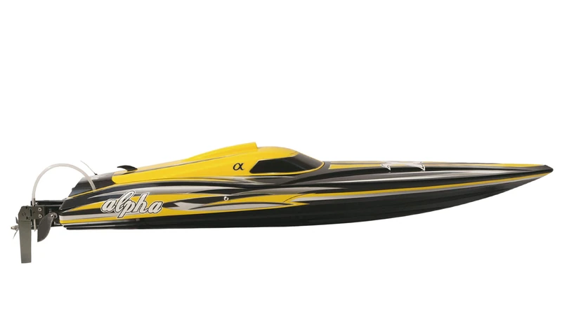 Amewi 'Radio Controlled Vehicle 4/Alpha Flame Scheme 26054 1060 mm, Yellow