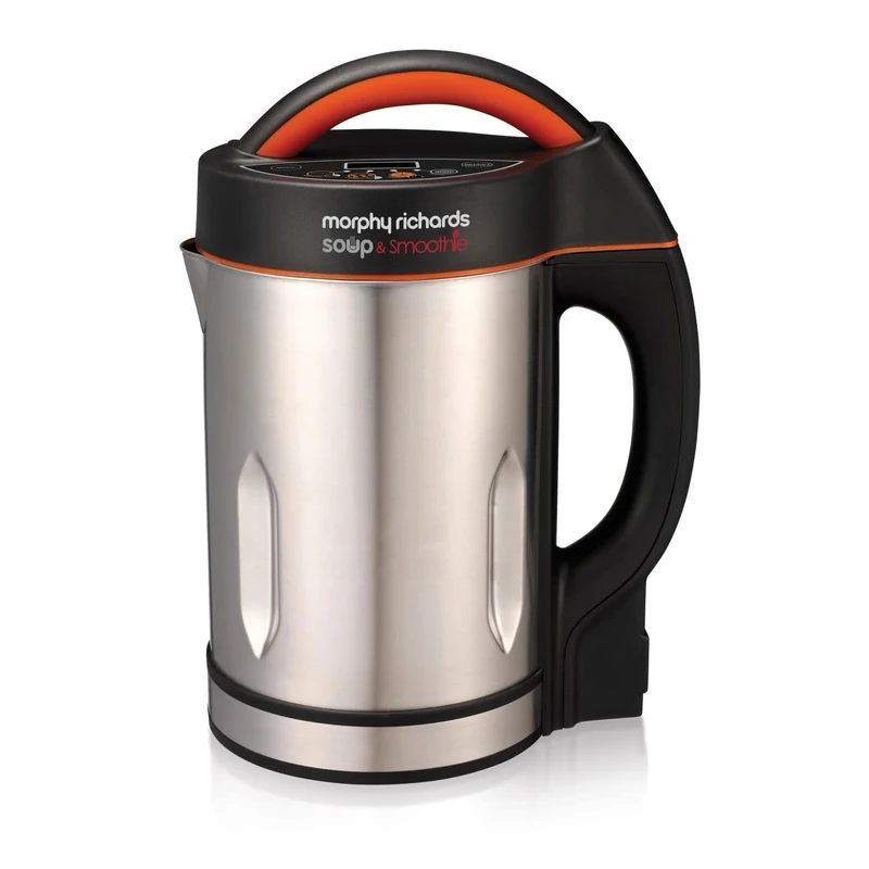 Morphy Richards Soup and Smoothie Maker 501016 Silver/Black Soupmaker and Smoothie Maker