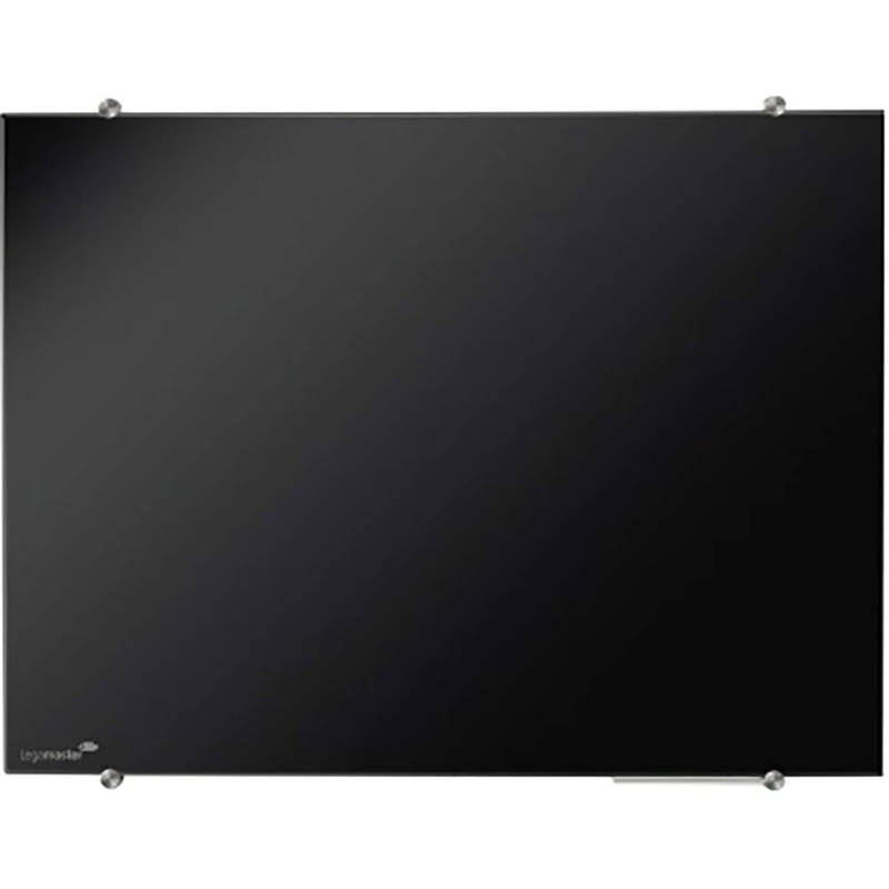 Legamaster 90 x 120 Coloured Glassboard - Black