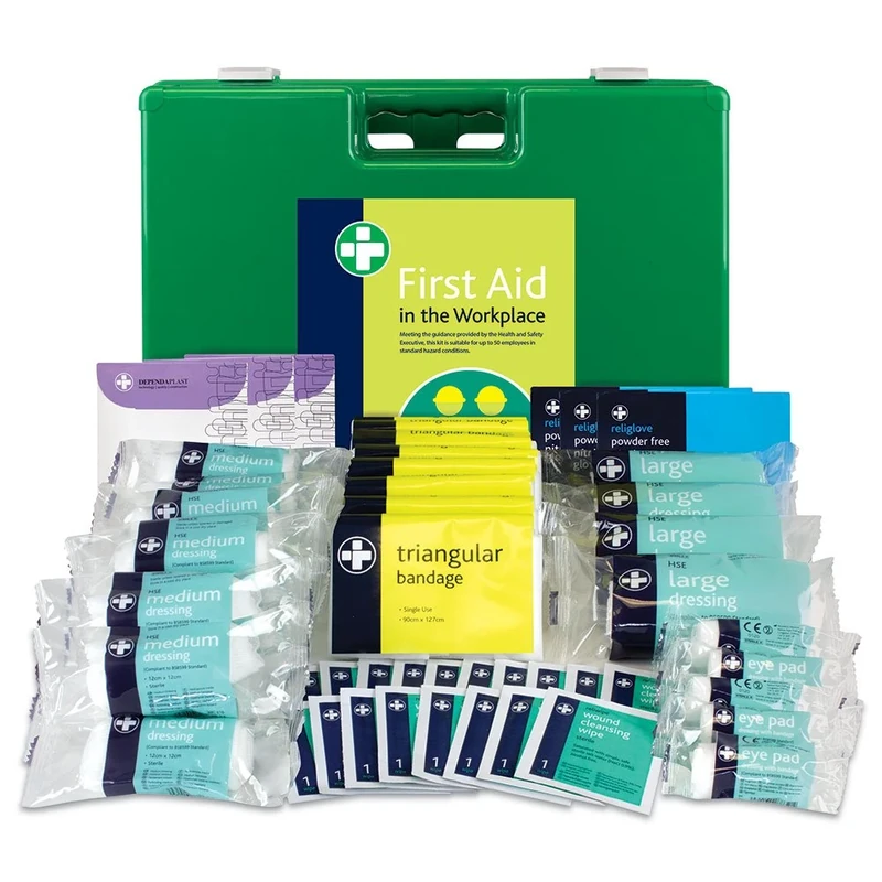 Reliance Medical REL117 Executive HSE 50 Person First Aid Kit, Milano Case
