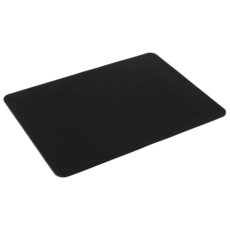 Silent Monsters Mouse Mat Large 17 x 14 inches / 44 x 35 cm, black Mouse Pad, Lasercut Edges, washable & rollable Mouse Pad, Gaming Home Office Mousemat, Mousepad non-slip & quiet, Desk Mat
