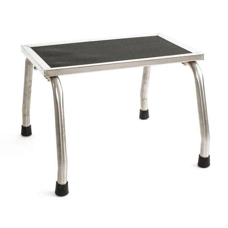 Reliance Medical Lightweight Couch Step - Ideal for GP Surgeries, Clinics, Hospitals, Non-Slip Feet, Tubular Steel Frame, Supports 159kg, 2kg Weight, Easy to Clean, 30cmH x 40cmW x 30cmD