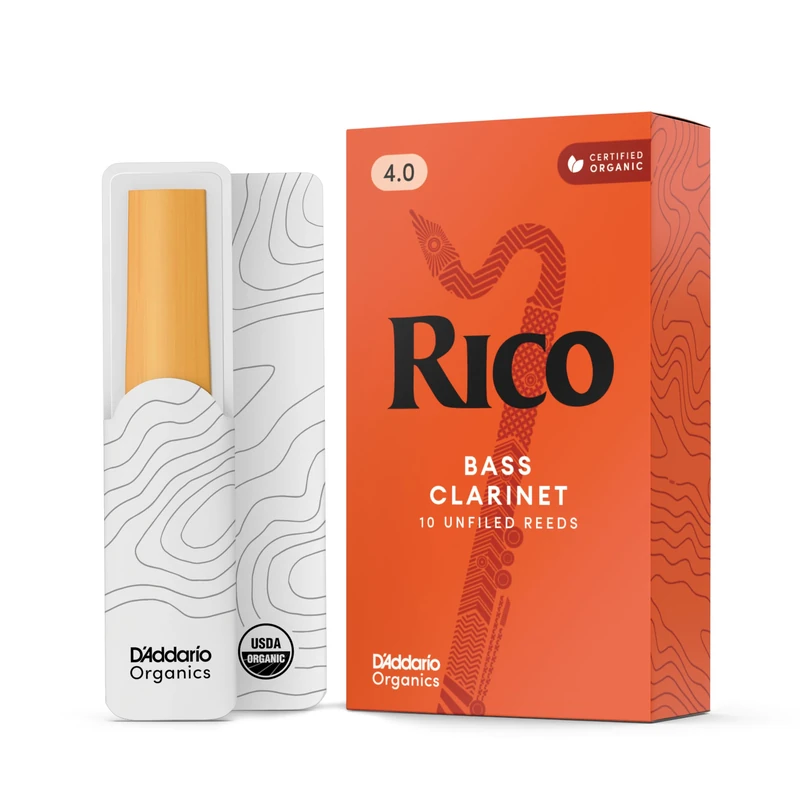 Rico REA1040 Bass Strength 4 Clarinet Reeds