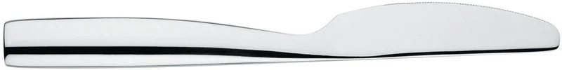 Alessi MW03/3 Dressed table knife in steel AISI 420 mirror polished with relief decoration, Set of 6