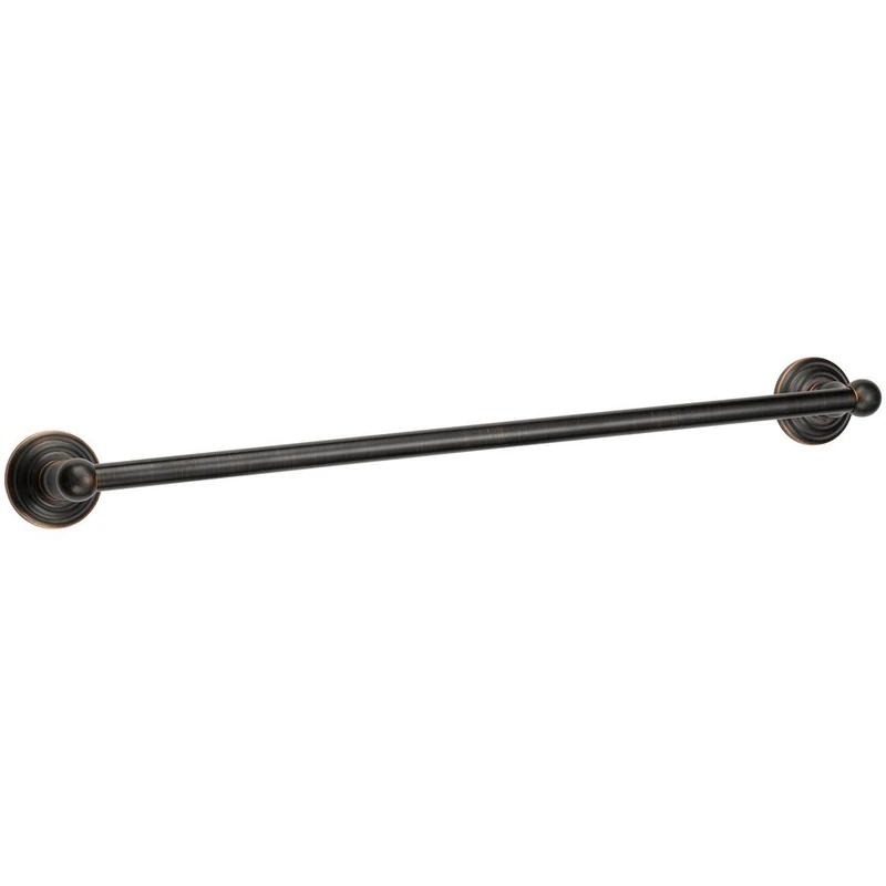 Designers Impressions 800 Series Oil Rubbed Bronze 24'' Towel Bar, Towel Rack